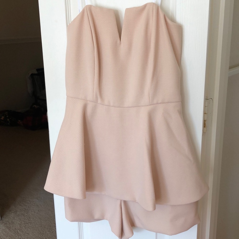 Strapless Romper